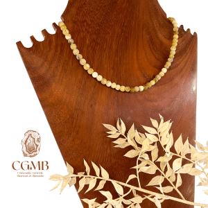 Collier en Opale Jaune