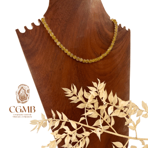 Collier en Quartz rutile