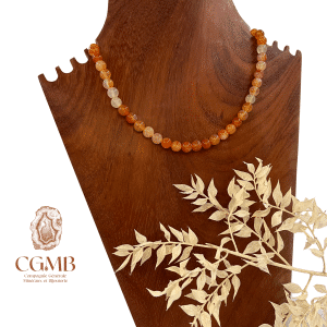 Collier en Cornaline