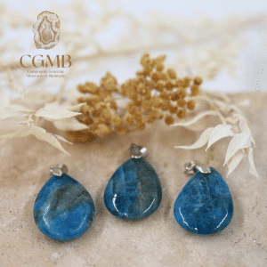 Pendentif en goutte Apatite