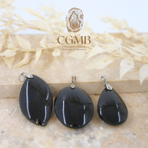 Pendentif en Obsidienne mantogochol