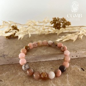 Bracelet en Opale rose