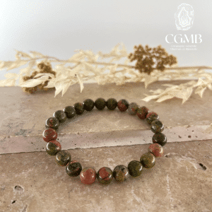 Bracelet en Unakite