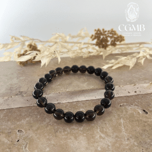 Bracelet en Quartz Fumé