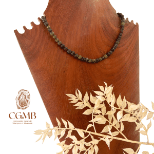 Collier en Jaspe Sang Dragon