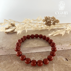 Bracelet en Jaspe Rouge