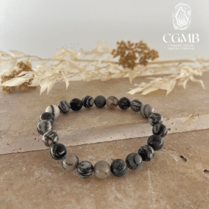 Bracelet en Jaspe Zèbre