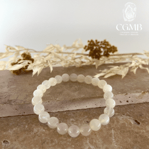 Bracelet en Pierre de Lune unie