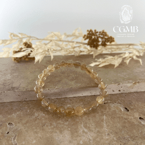 Bracelet en quartz rutile