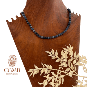 Collier en Dumortierite
