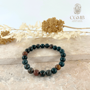 Bracelet en Jaspe Heliotrope