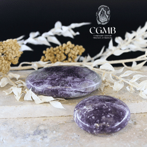 Galet en Lépidolite