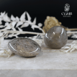 Galet en Quartz Rutile