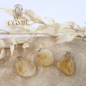 Pendentif en Citrine naturelle