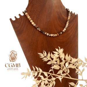 Collier en Jaspe Paysage