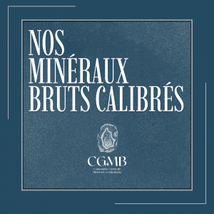 ➥ Minéraux bruts calibrés