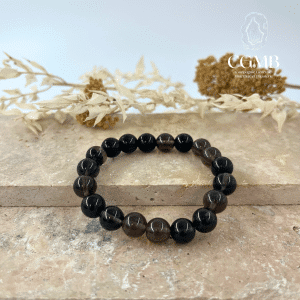 Bracelet en Quartz Fumé