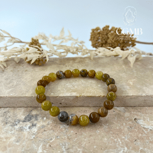Bracelet en Opale verte
