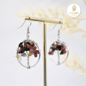 Boucle d'oreille arbre de vie
